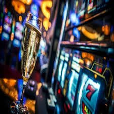 Meja live dealer blackjack dengan dealer profesional dan pelanggan bertaruh secara real-time